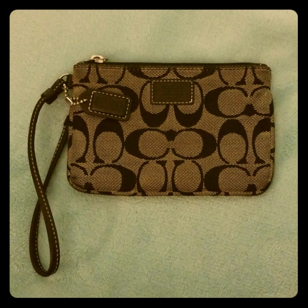 Coach wristlet
